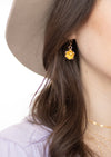 Rosa Gold Earrings *As Seen On Candace Cameron Bure*
