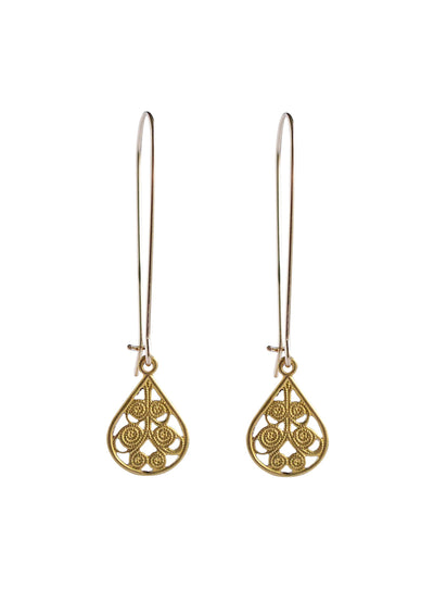 Delilah Gold Earrings *As Seen On Candace Cameron Bure*