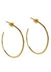 SALE Ramona Medium Gold Hoop Earrings *As Seen On Inventing Anna*