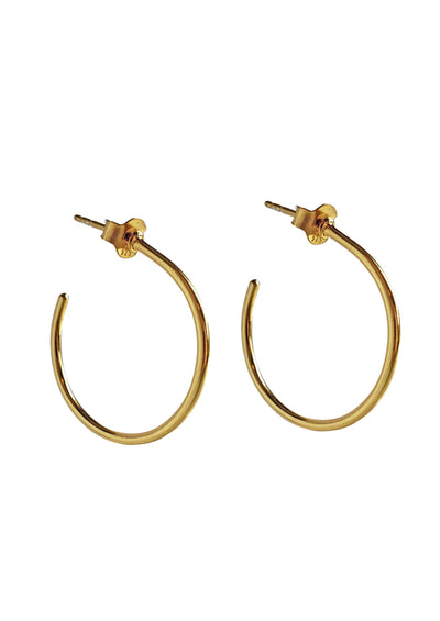 SALE Ramona Small Gold Hoop Earrings *As Seen On Candace Cameron Bure & Inventing Anna*