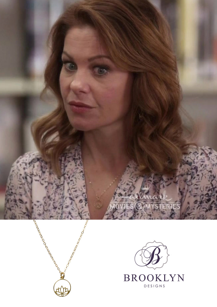 SALE Aurora Gold Necklace *As Seen On Candace Cameron Bure*