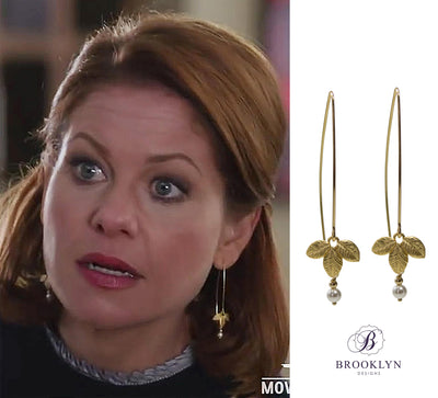 Elodie Gold Earrings *As Seen On Candace Cameron Bure*
