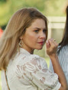 SALE Hampton Pink Chalcedony Gold Ring *As Seen On Candace Cameron Bure*