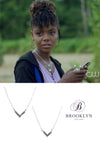 SALE Florence Large Silver Necklace *As Seen On Riverdale*