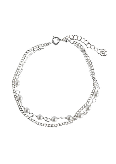 Jasmine Silver Bracelet