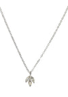 SALE Laurel Rainbow Moonstone Silver Necklace *As Seen On Destination Wedding*