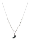 Luna Labradorite Silver Necklace