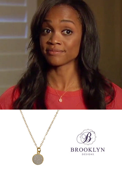 Monica Druzy Gold Necklace *As Seen On The Bachelorette and The Hallmark Channel*