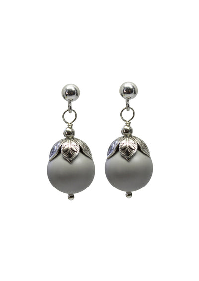 Pascale Silver Earrings *As Seen On When Calls The Heart*