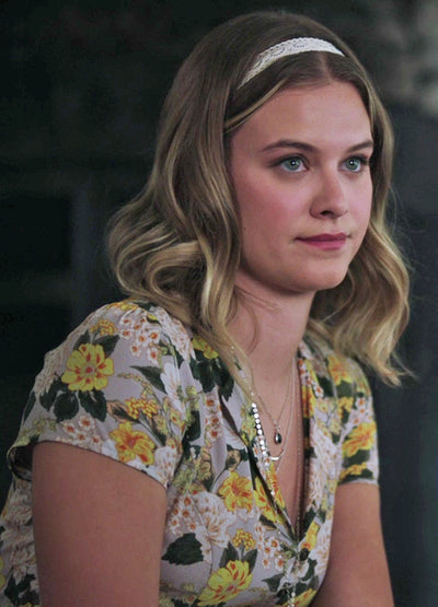 Ophelia Long Silver Necklace * As Seen On Riverdale *